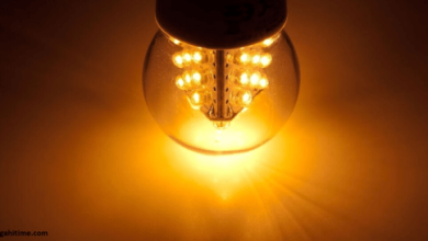 Blinking-LED-lamp